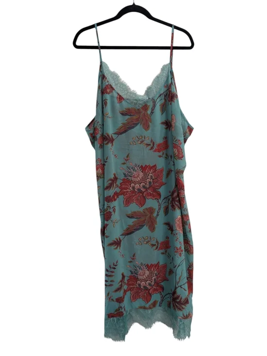 Soft Surroundings Blair Dress Maxi 2- piece Slip Duster Vacation Cruise - Picture 8 of 13